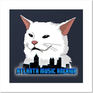 Atlanta Music Cat Posters and Art